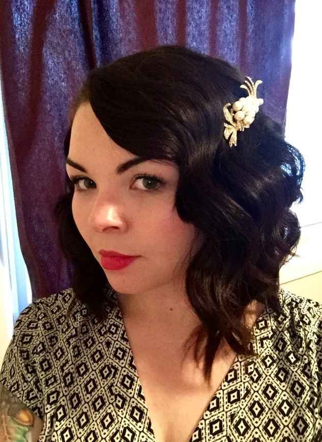 Make up and hair trial photos