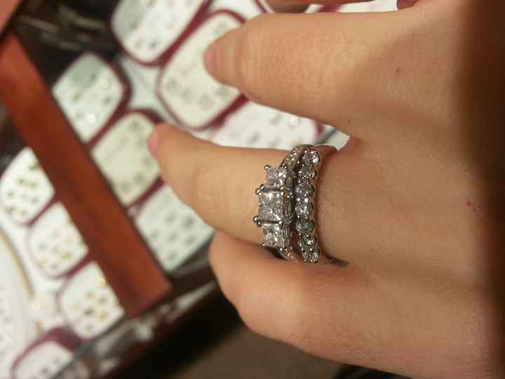 Show me your shoes and wedding band!!!!!!! I WANT TO SEE!!!!! =)