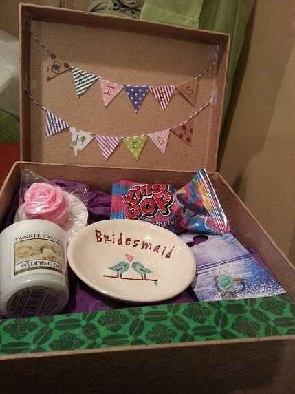 ways to ask bridesmaids to be in the wedding