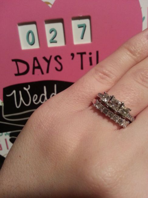 Picked up our wedding bands!! (PIcs included!)