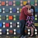 What season did you take engagement pics?