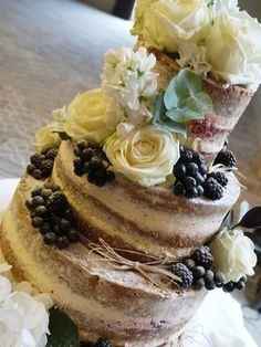 Naked Wedding Cake