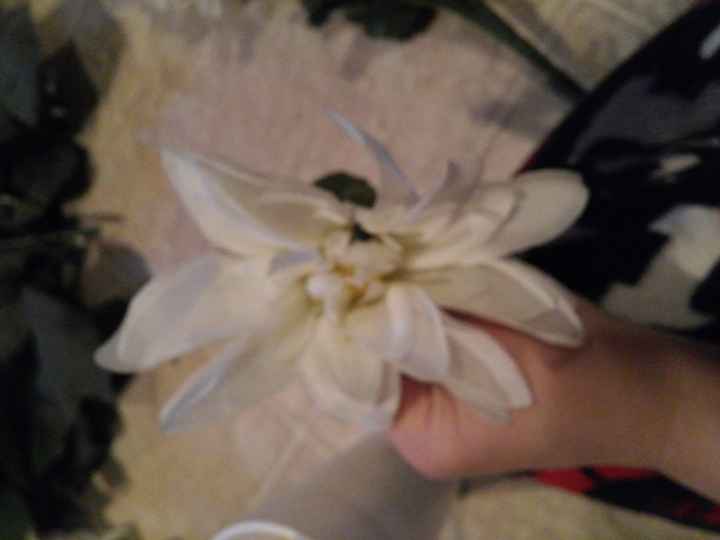 Need help with artificial flowers...