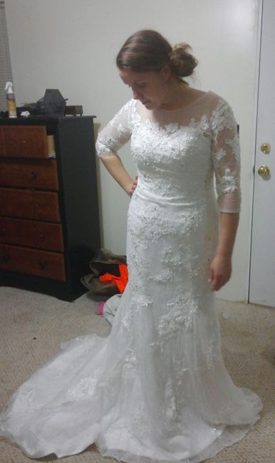I have a hard time justifying that I now own 2 dresses...what did I do...