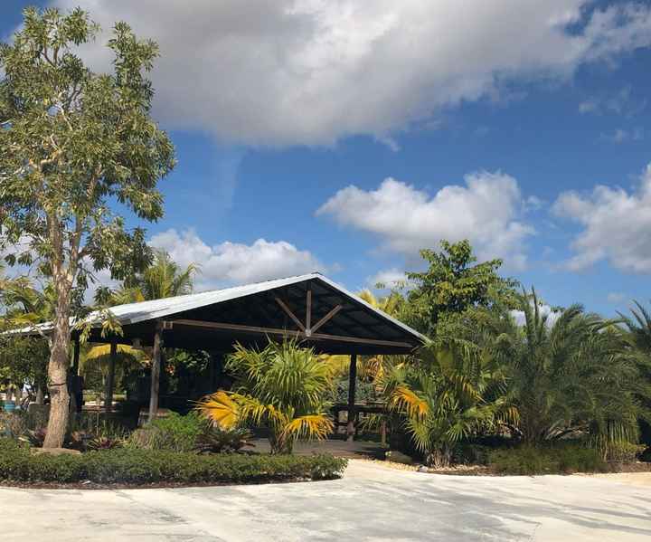 One of the Two Large Pergolas