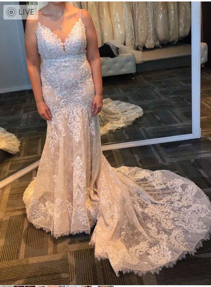 Starting to become self conscious over dress - 1