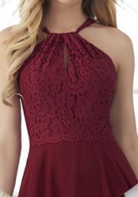 Bridesmaid dress top (front) 