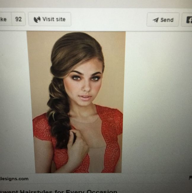 Wedding hair