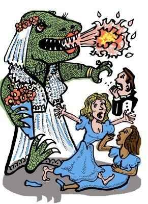 Bridezilla/Groomzilla/Momzilla/Godzilla