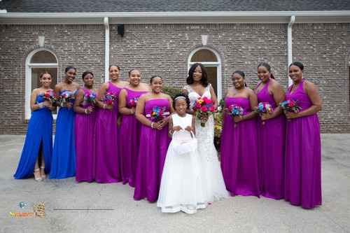 Bridesmaids + Jr Bridesmaids + Flower Girl