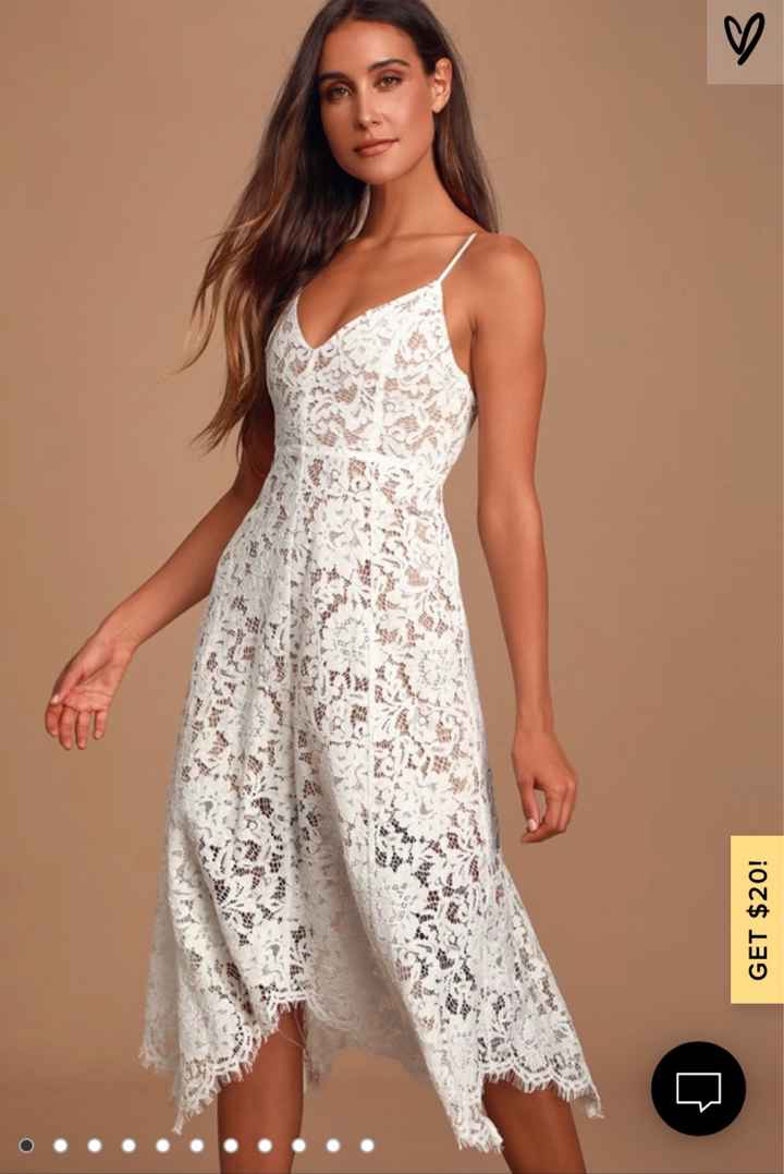 Best websites for short wedding dress - 1