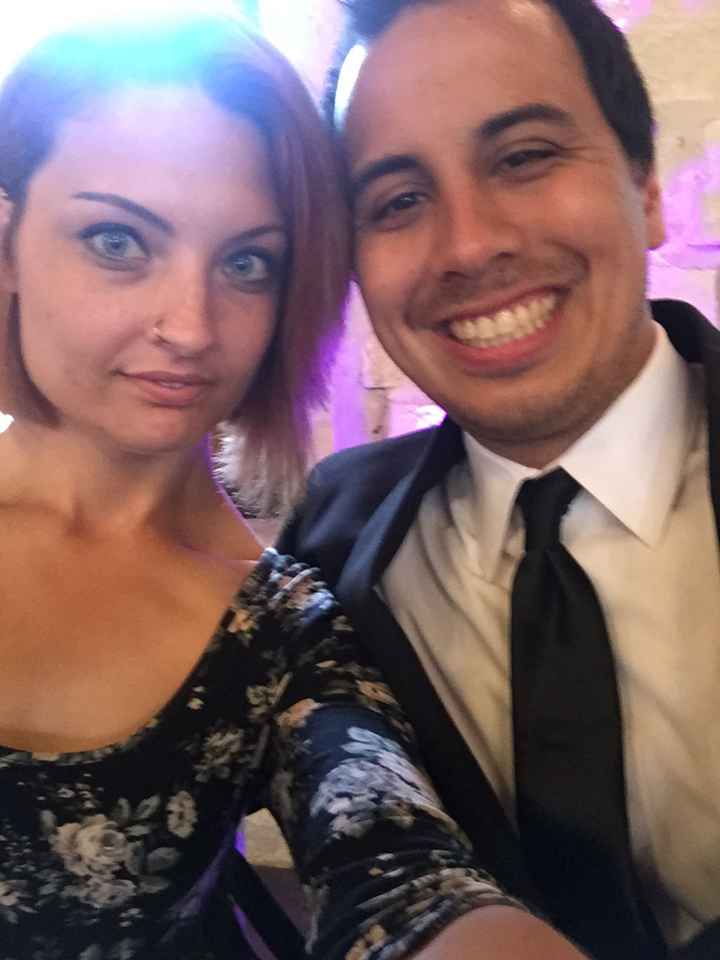 How many years have you been together? - 1