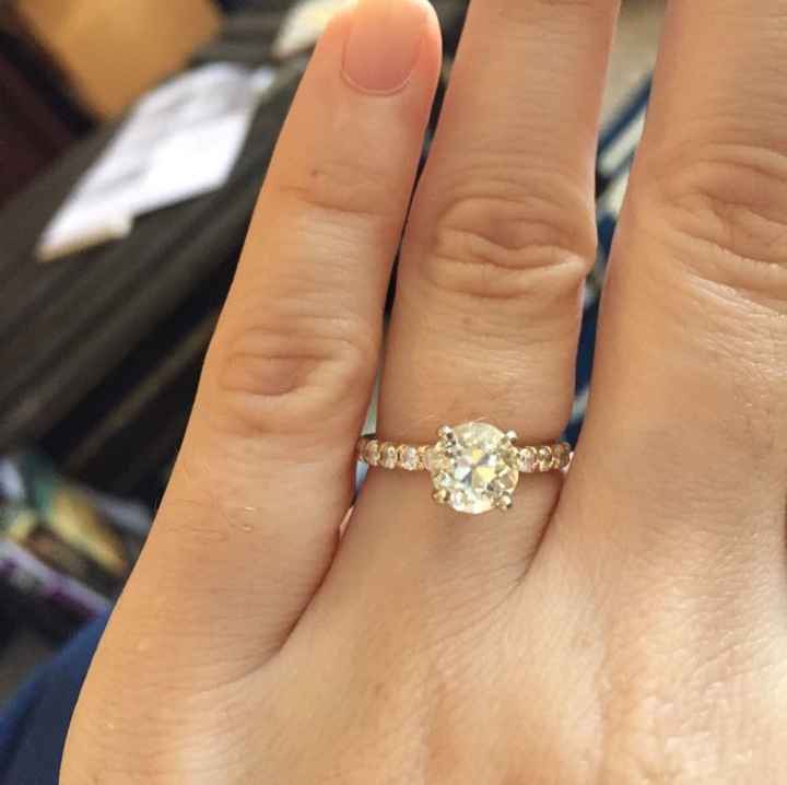 New engagement ring- show me your rings!