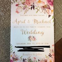 Wedding invitations