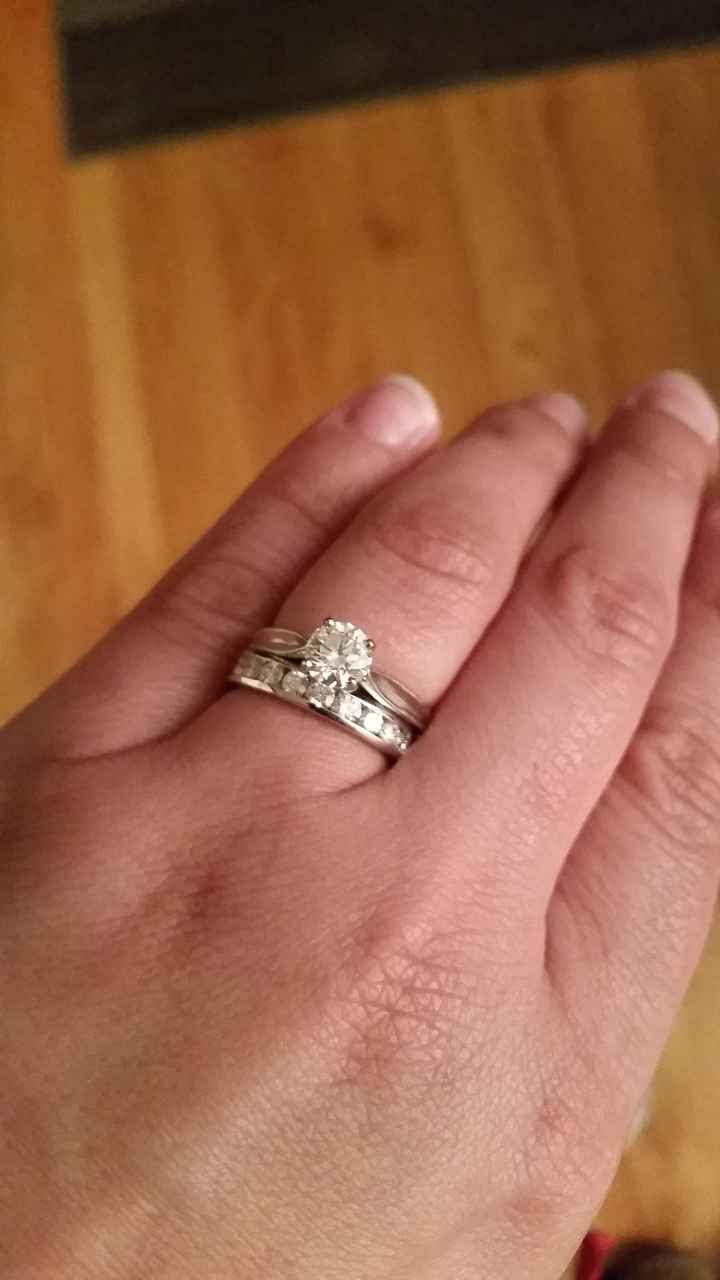Got our wedding bands! Show me yours!