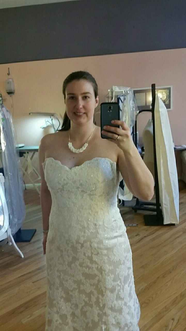 Having dress color regret