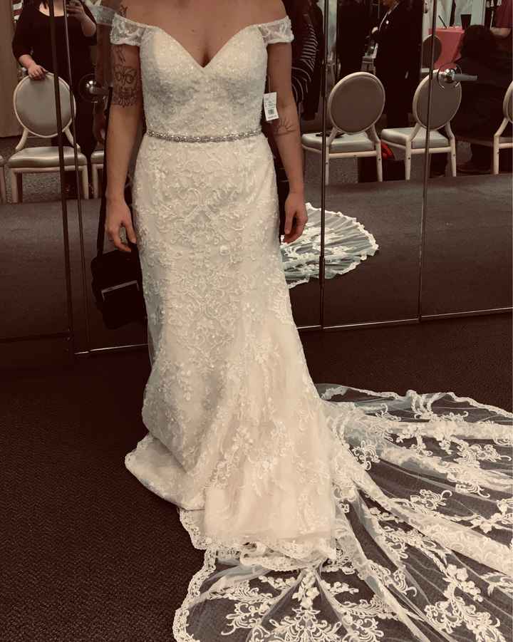 My dress came in! And mom got to see it for the first time! - 3