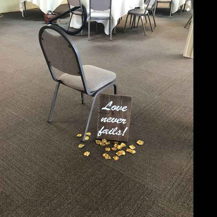 Church wedding, alternate reception venue - 1