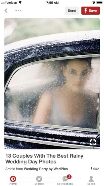 i want to cry - calling for rain on wedding day 2