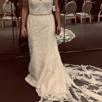 My dress came in! And mom got to see it for the first time! - 3