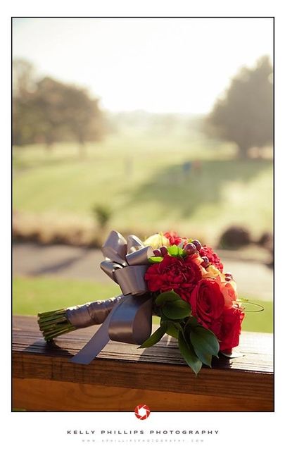 show off your bridal bouquets