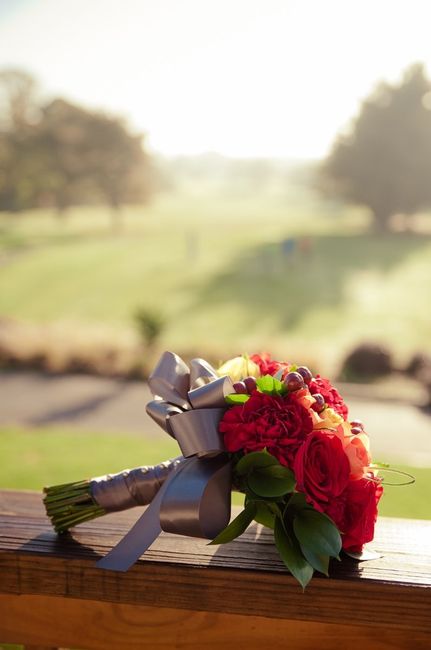 October wedding bouquet?