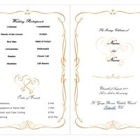 Ceremony programs