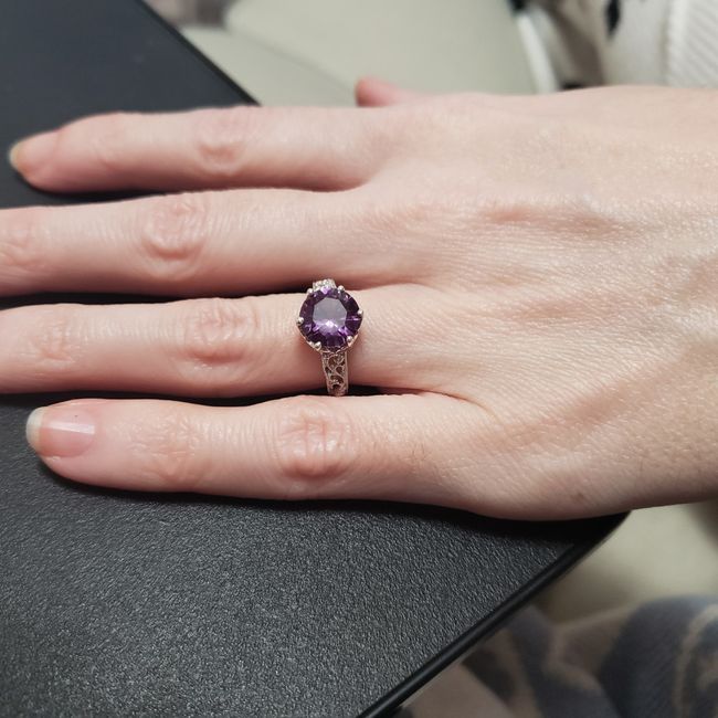 Engagement Rings with colored gemstones 6