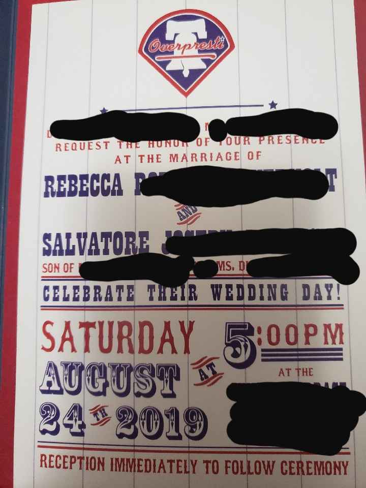 Invites came in!! - 2