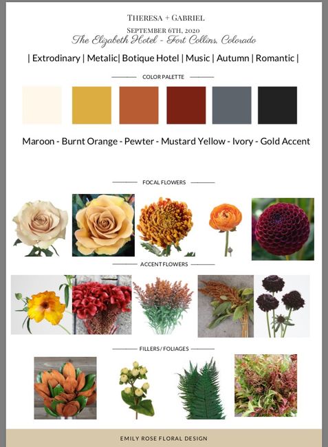September wedding colors - 1