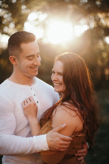Admidst the Covid-19 panic, post your favorite picture from your engagement shoot. 11