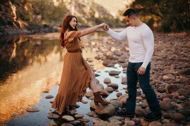 Admidst the Covid-19 panic, post your favorite picture from your engagement shoot. - 3