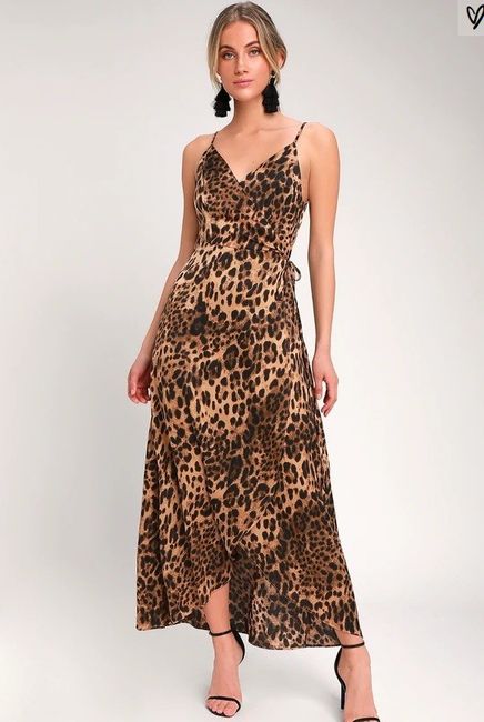 Leopard Print at a wedding? 1