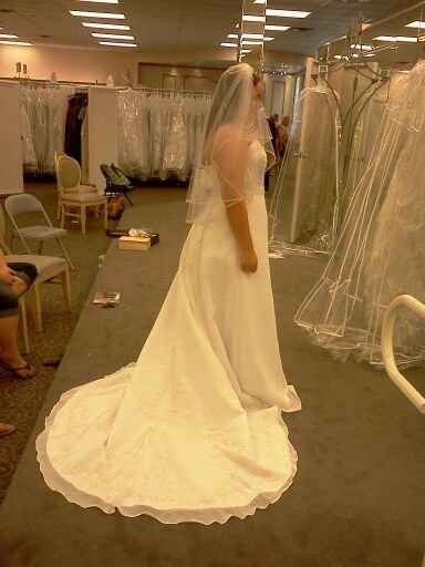 my wedding dress!!