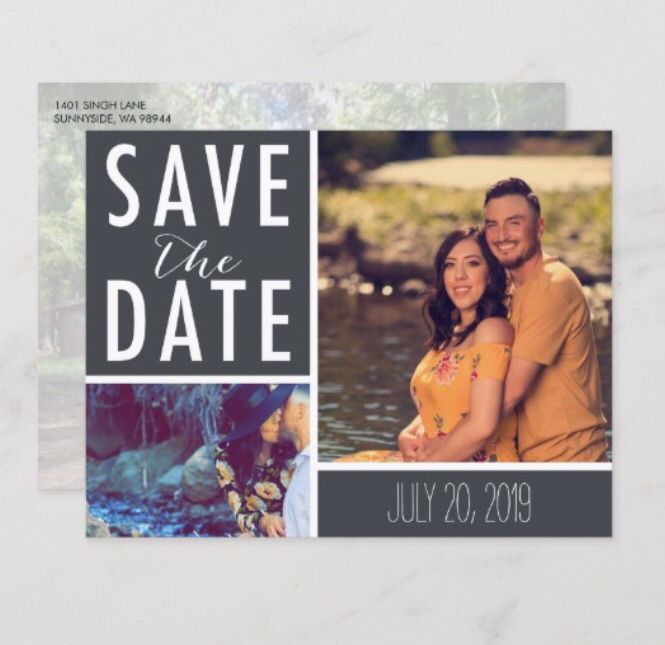Save the date postcards or cards 1
