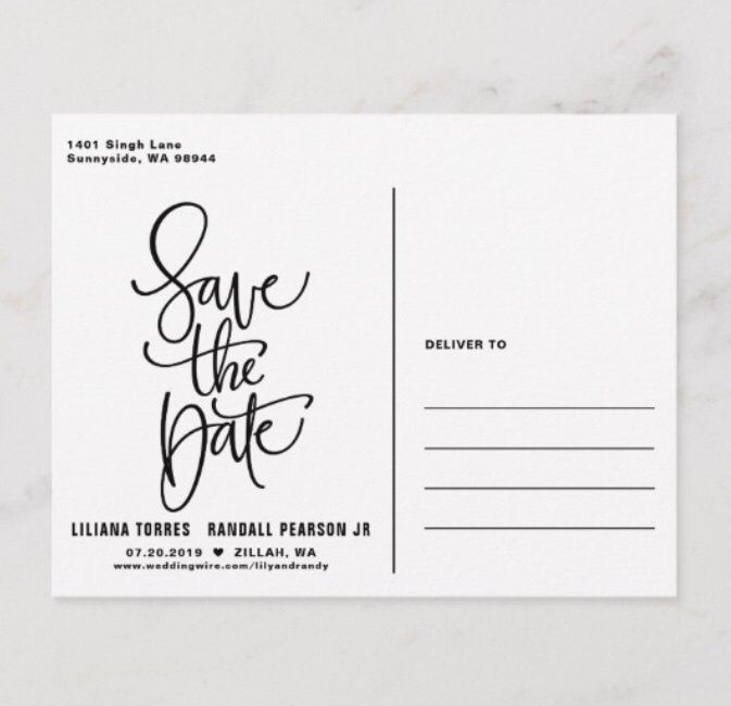 Save the date postcards or cards 4