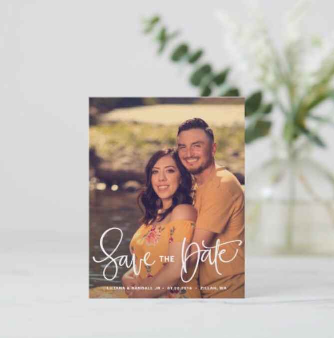 Save the date postcards or cards - 1