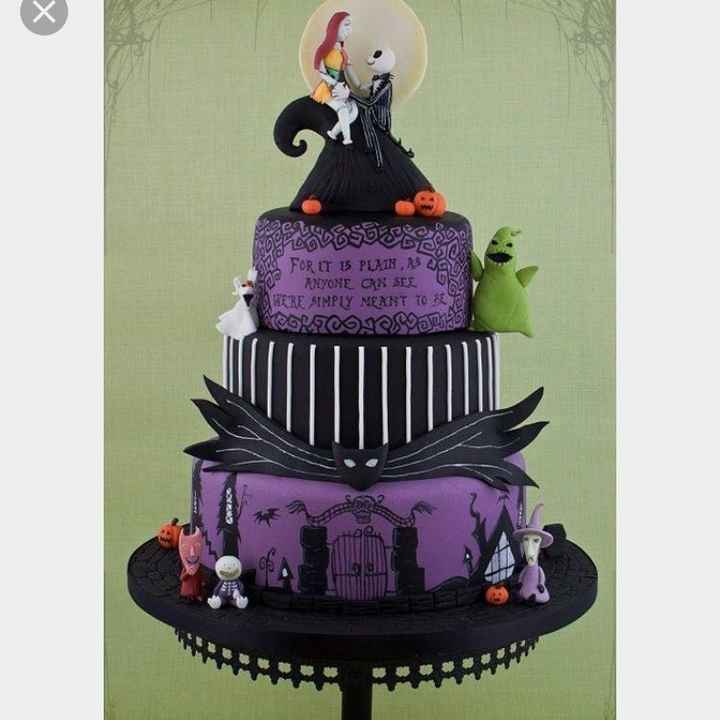 For a Nightmare Before Christmas Wedding Theme
