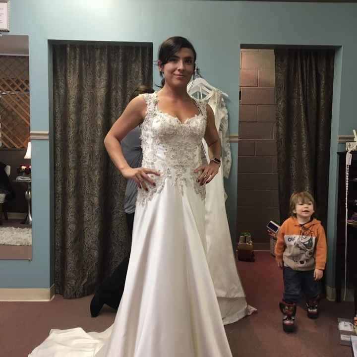 The dresses that didn't make the cut.