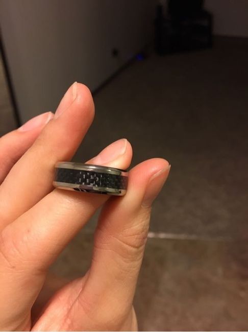 Joy to the world the rings are here! Yay!