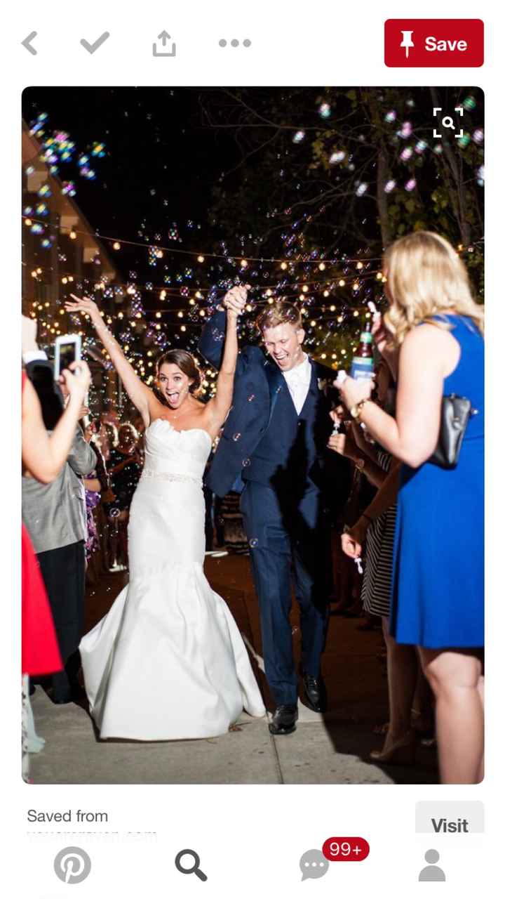 No sparkler send off ideas please! - 1