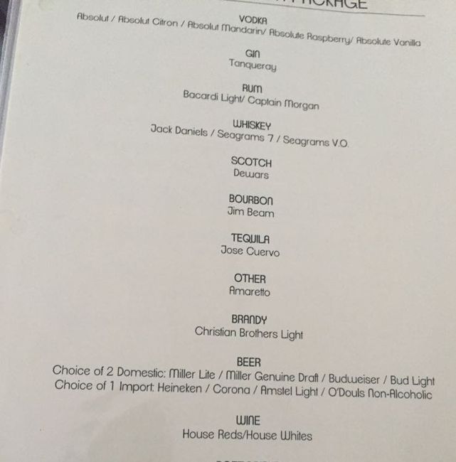Signature drink? Any bartenders out there?