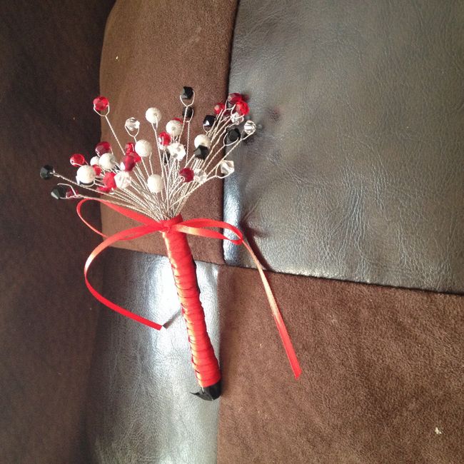 My DIY bead bouquet for flower girl (pics)