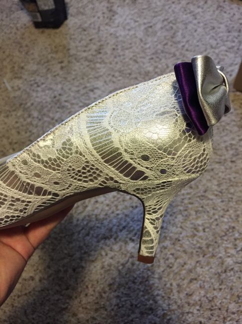 I got my custom wedding shoes! (pics)