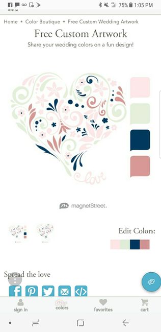 What are your colors? - 1