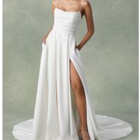 Wedding dress too plain/prom looking/revealing? - 2