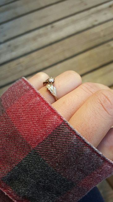 Small engagement rings unite!