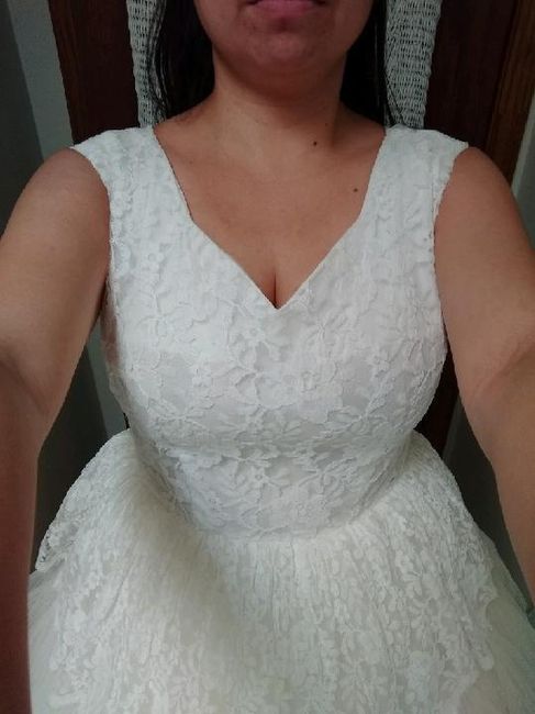 My heirloom dress saga continues - 2