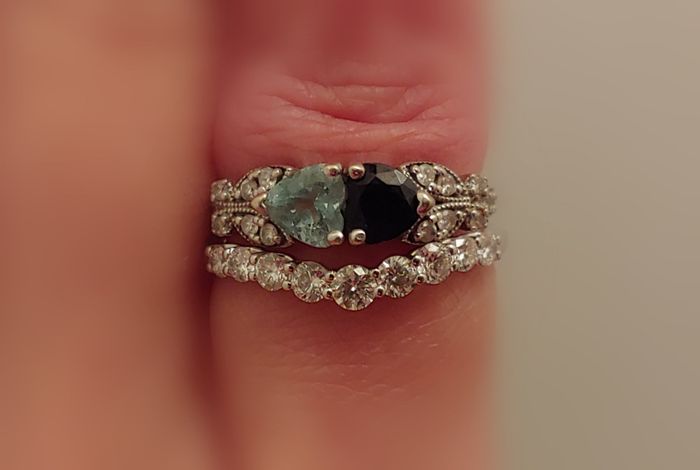 Does this band look okay with my ring? - 1