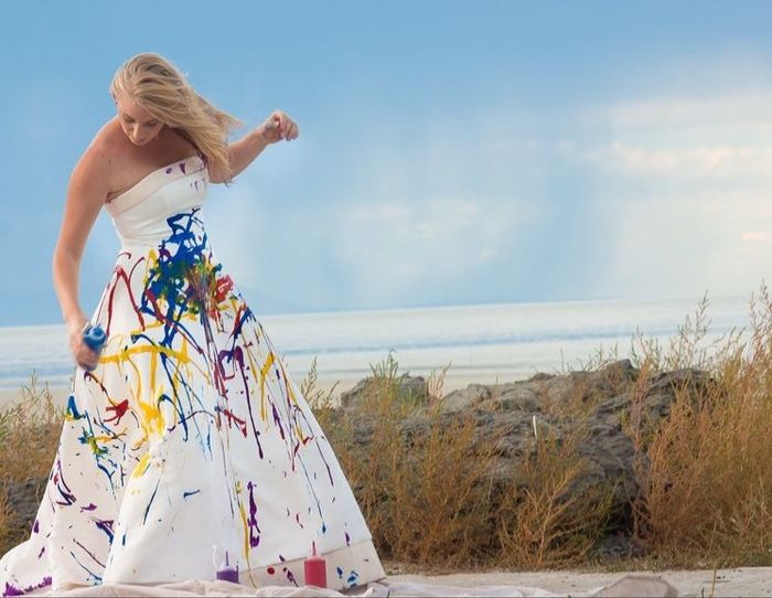Trash the dress?